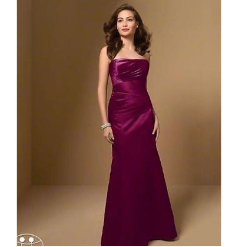 Light Blue Alfred Angelo Bridesmaid Dress